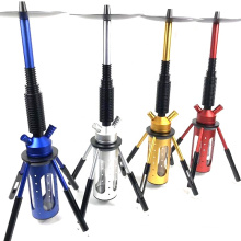 2019 new desgin high quality Premium aluminum alloy hookah shisha cute feet hookah shisha